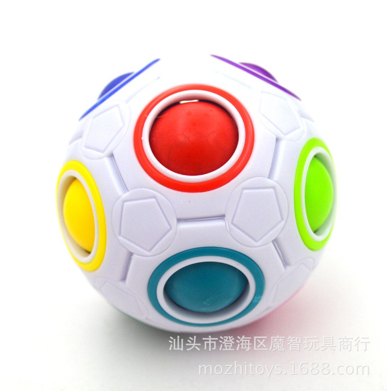Rubik Moyu Biến Thể Rubik Rainbow Ball Magic