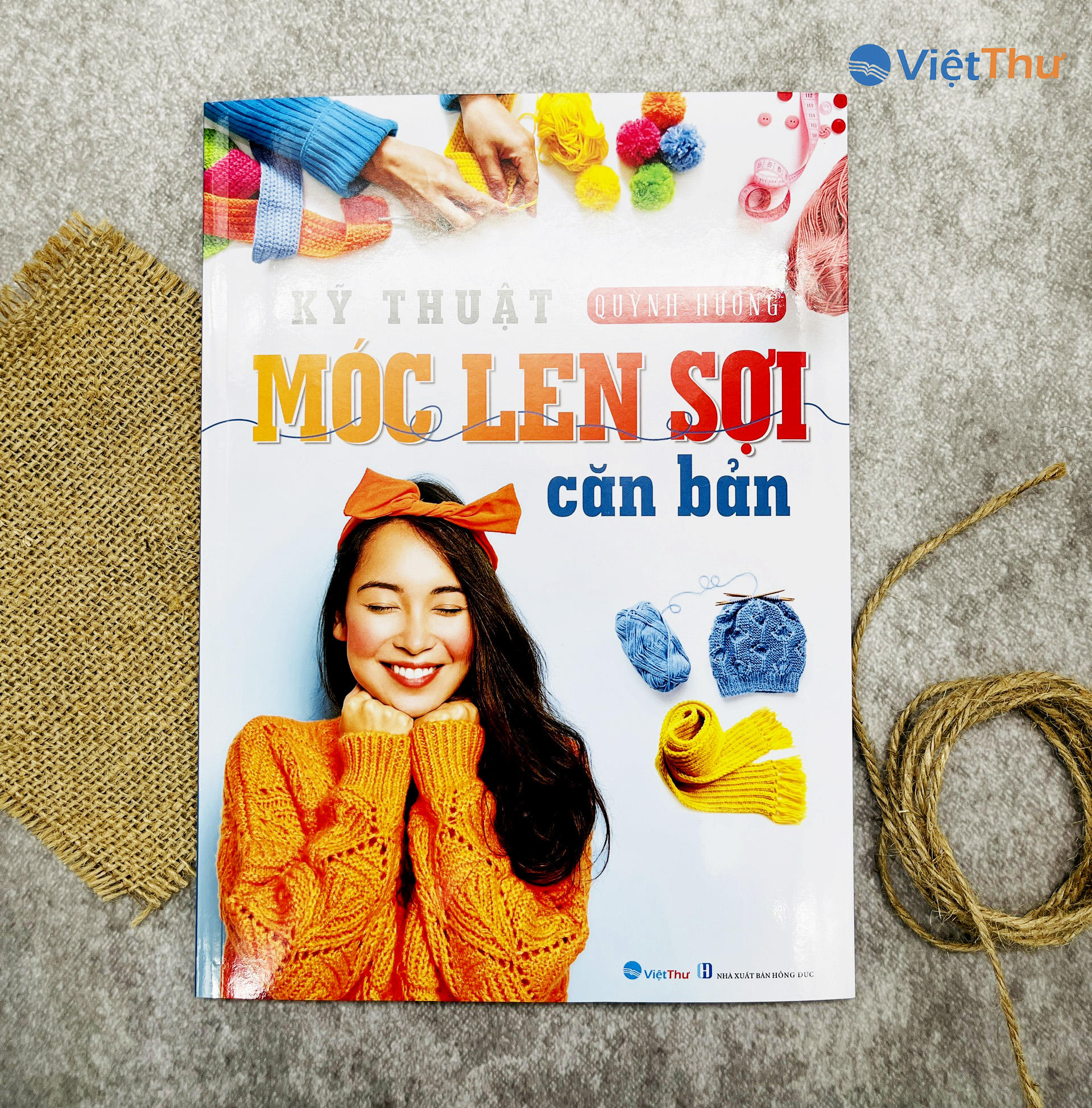 Sách - Kỹ Thuật Móc Len Sợi Cơ Bản (Quỳnh Hương)(VT)