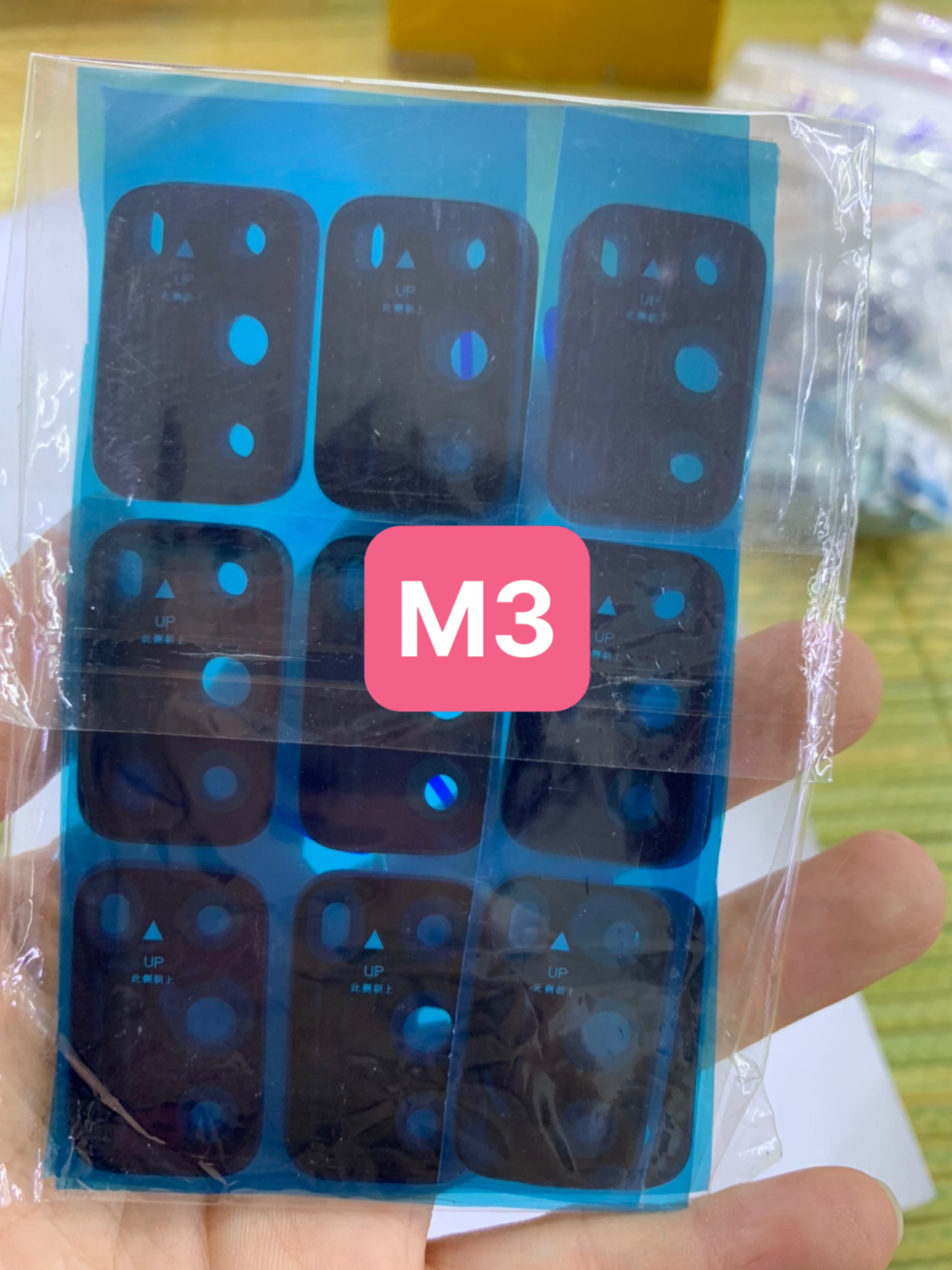 bộ kính camera zin hãng xiaomi poco m3