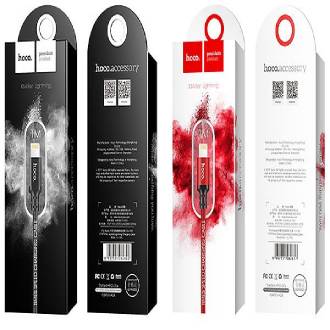 Cáp Sạc Bọc Dù Đầu Sạc Đúc Sắt Hoco X14 Dài 1m 2m Lightning /TypeC /Micro usb