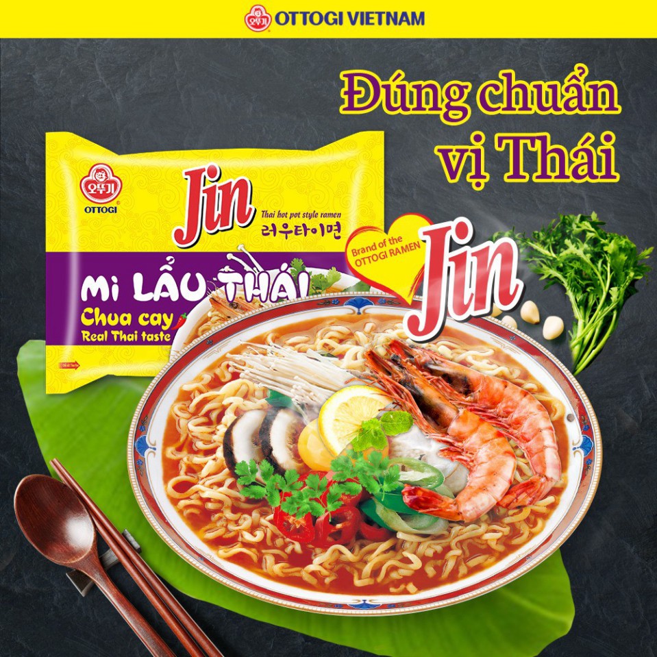 [FREESHIP️] - Mì Jin lẩu Thái Ottogi 115g