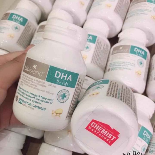 (Tem chemist) DHA Bio Island DHA của Úc cho bé