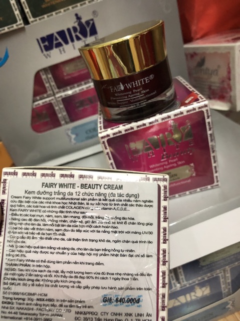 FAIRY WHITE KEM DƯỠNG DA ĐA TÁC DỤNG