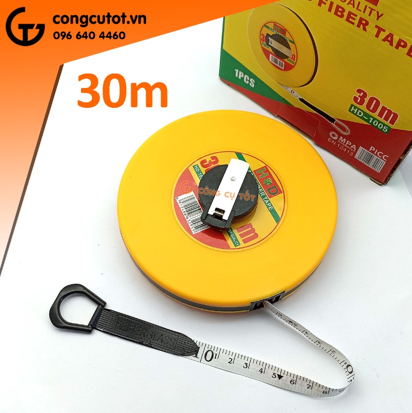 Thước dây vải sợi thủy tinh 20m, 30m, 50m