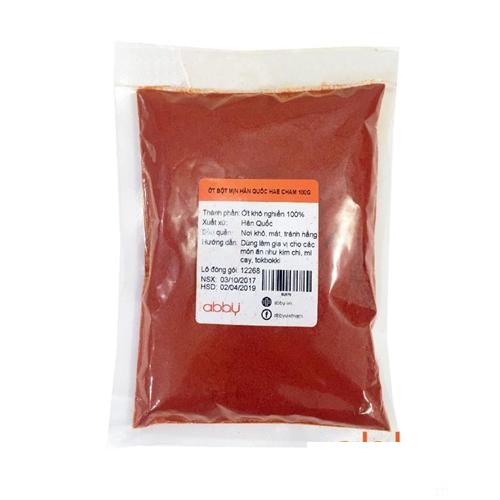 Ớt bột mịn hàn quốc hae cham 100g