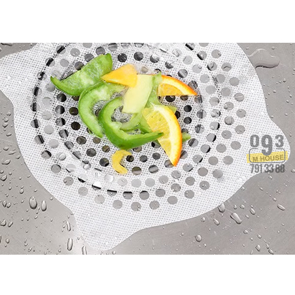 Combo 30 Miếng Dán Chặn Rác Ngăn Tóc Cống Thoát Nước Nhà Tắm