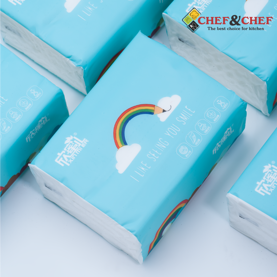 GÓI GIẤY ĂN CẦU VỒNG XIN MIER