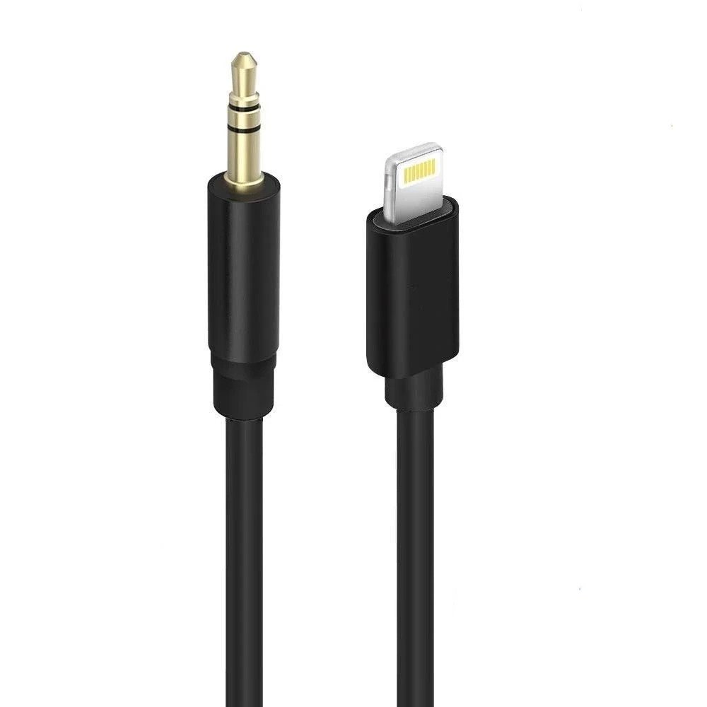 Cáp chuyển đổi cao cấp cổng Lightning sang cổng 3.5mm màu đen
