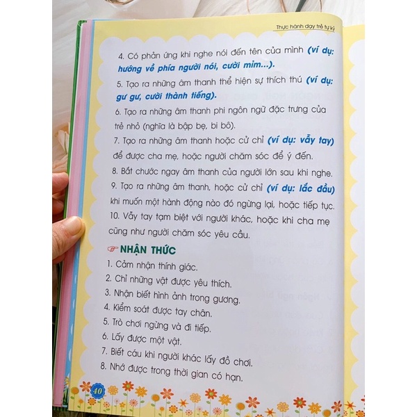 Học liệu Thực hành dạy trẻ tự kỷ ❤️