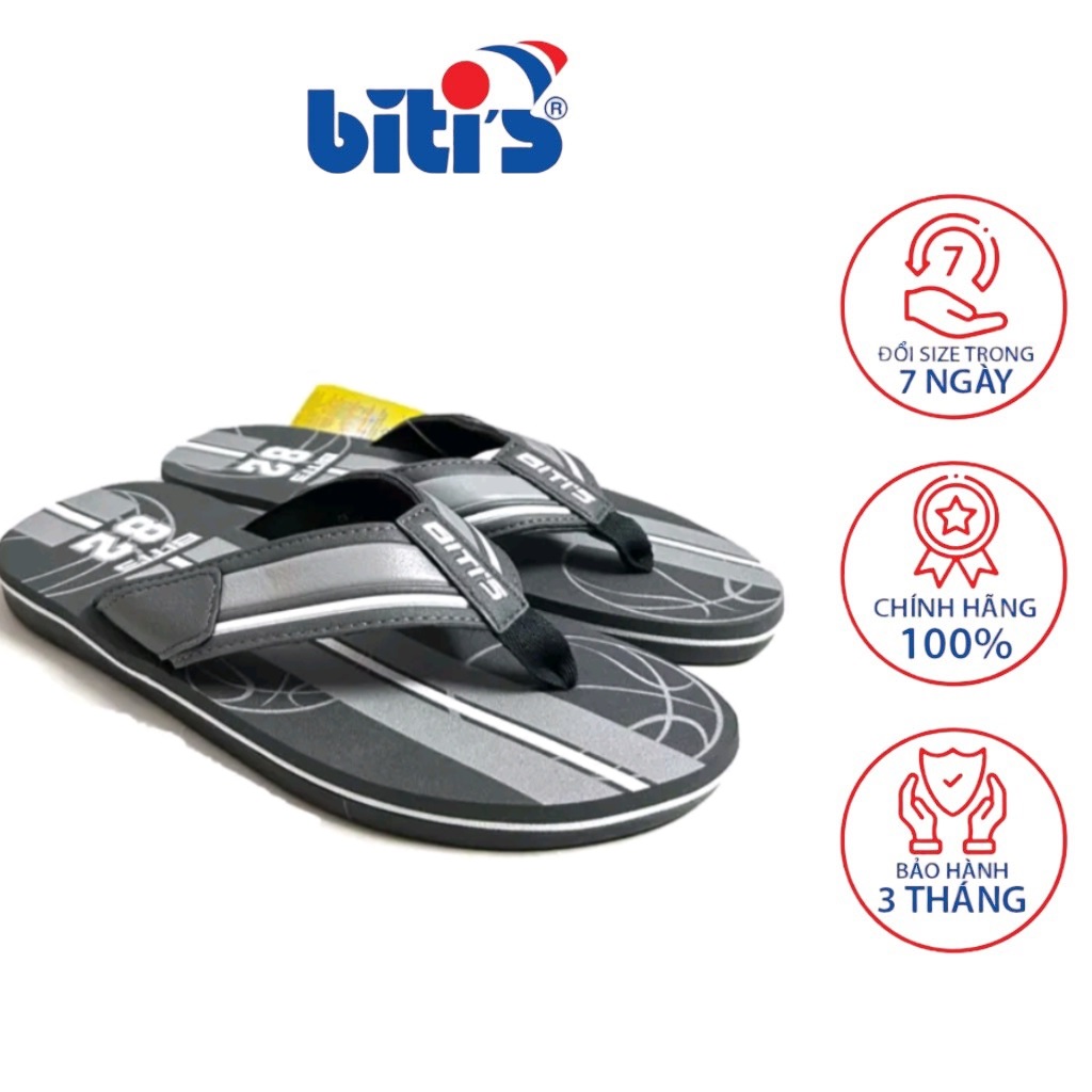 Dép xốp nam Biti's BXM000800 (XANH DƯƠNG + XÁM)