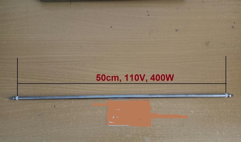 Điện trở nhiệt lò nướng loại 50cm-110V-400W