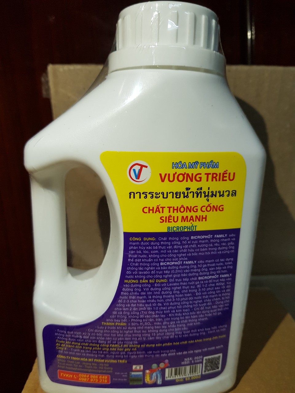 Nước thông tắc cống siêu mạnh SIFA