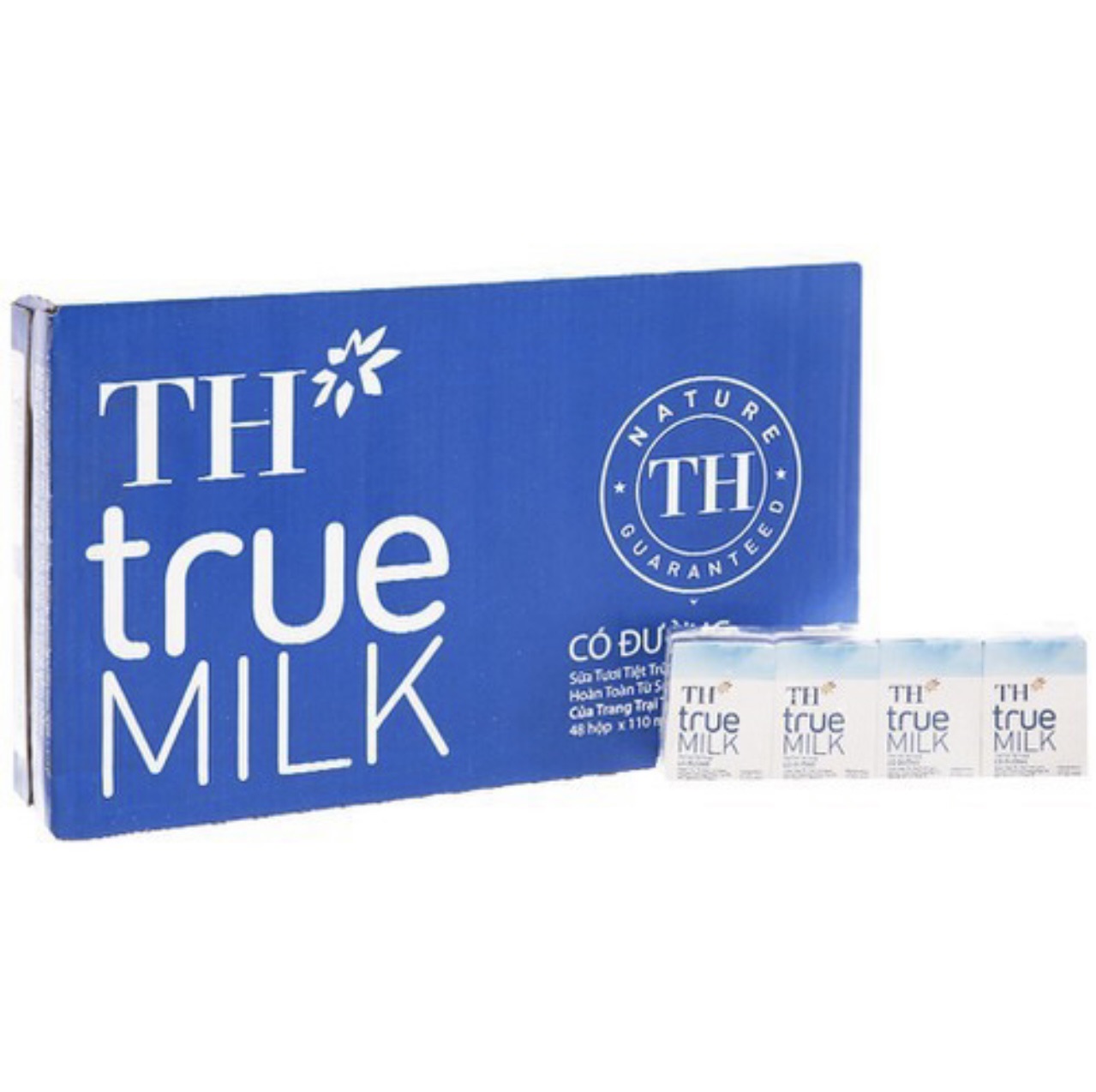 SỮA TƯƠI TH TRUEMILK 110ML THÙNG 48 HỘP