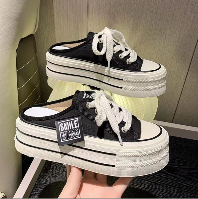 Giầy Sneaker nữ đạp gót  ulzzang  2 mầu B11