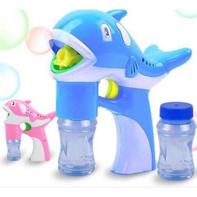 Bộ Đồ Chơi Cá Heo Bắn Bong Bóng Dành Cho Bé