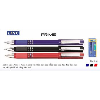 Bút bi nắp gài Linc Lazor PRIME (Ngòi 0.7mm, nắp gài, 12 chiếc/hộp)