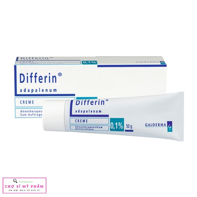 DIFFERIN CREAM 0.1% 30g - Mụn Trứng Cá, Mụn Ẩn, Mụn Đầu Đen, Mụn Viêm giá rẻ