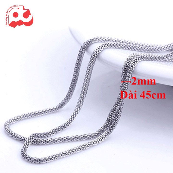 [Hoàn tiền 6%]Dây chuyền inox nam cá tính cá tính không đen tại HCM - trangsucpt PTDCNA41