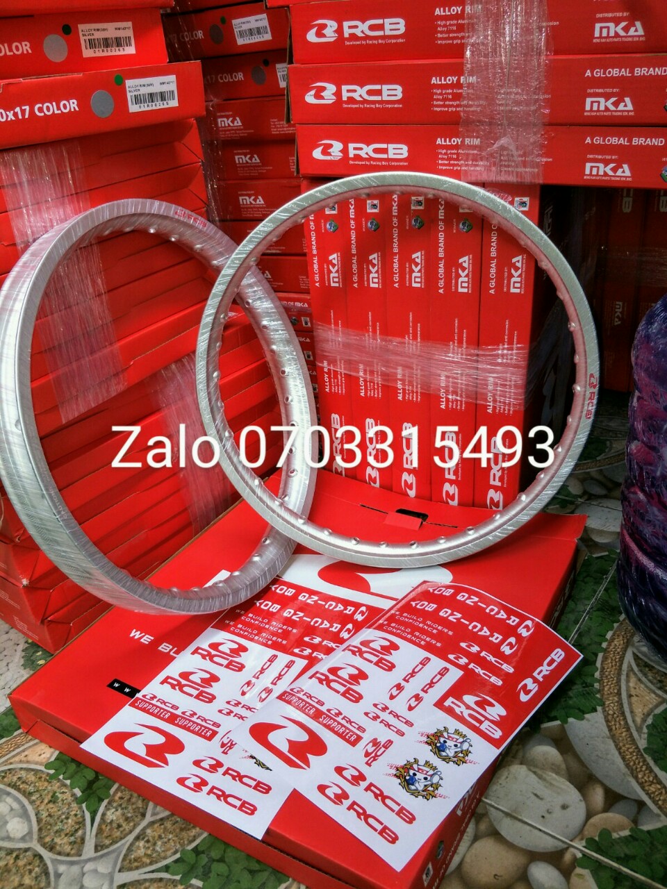 [HCM]Cặp niền RCB 1.4 1.6 gắn các loại xe