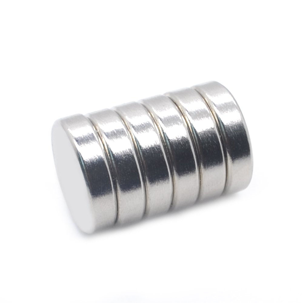 Nam châm viên hình tròn 20x4mm (set 5v), nam châm trắng siêu hút