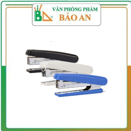Dập ghim 10 Deli 15 trang, Đen, xanh, xám - 1 cái E0221