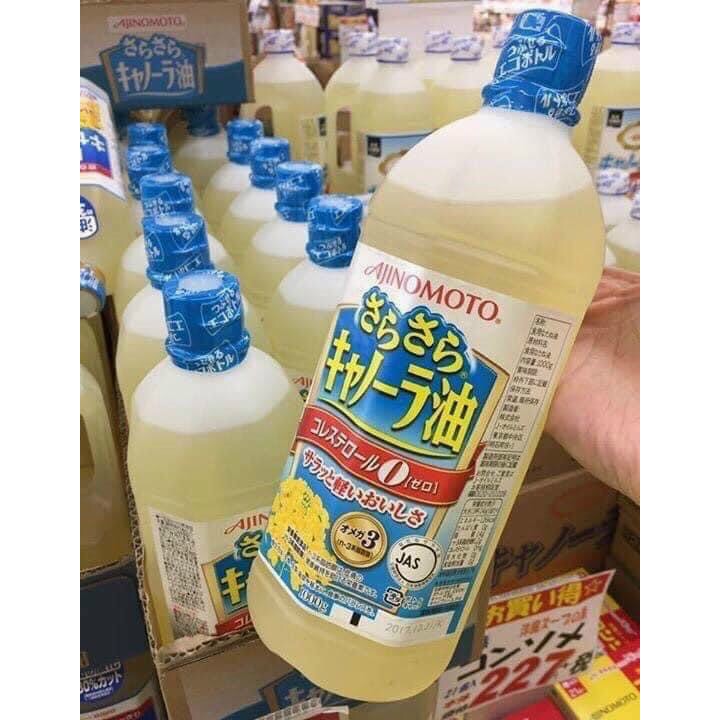 Dầu ăn Hạt Cải Ajinomoto 1000 ml
