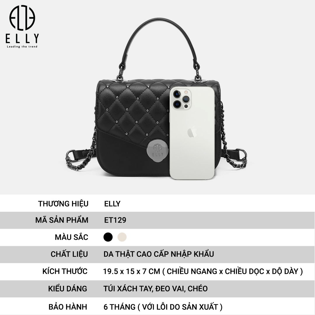 TÚI XÁCH NỮ CAO CẤP DA THẬT ELLY – ET129