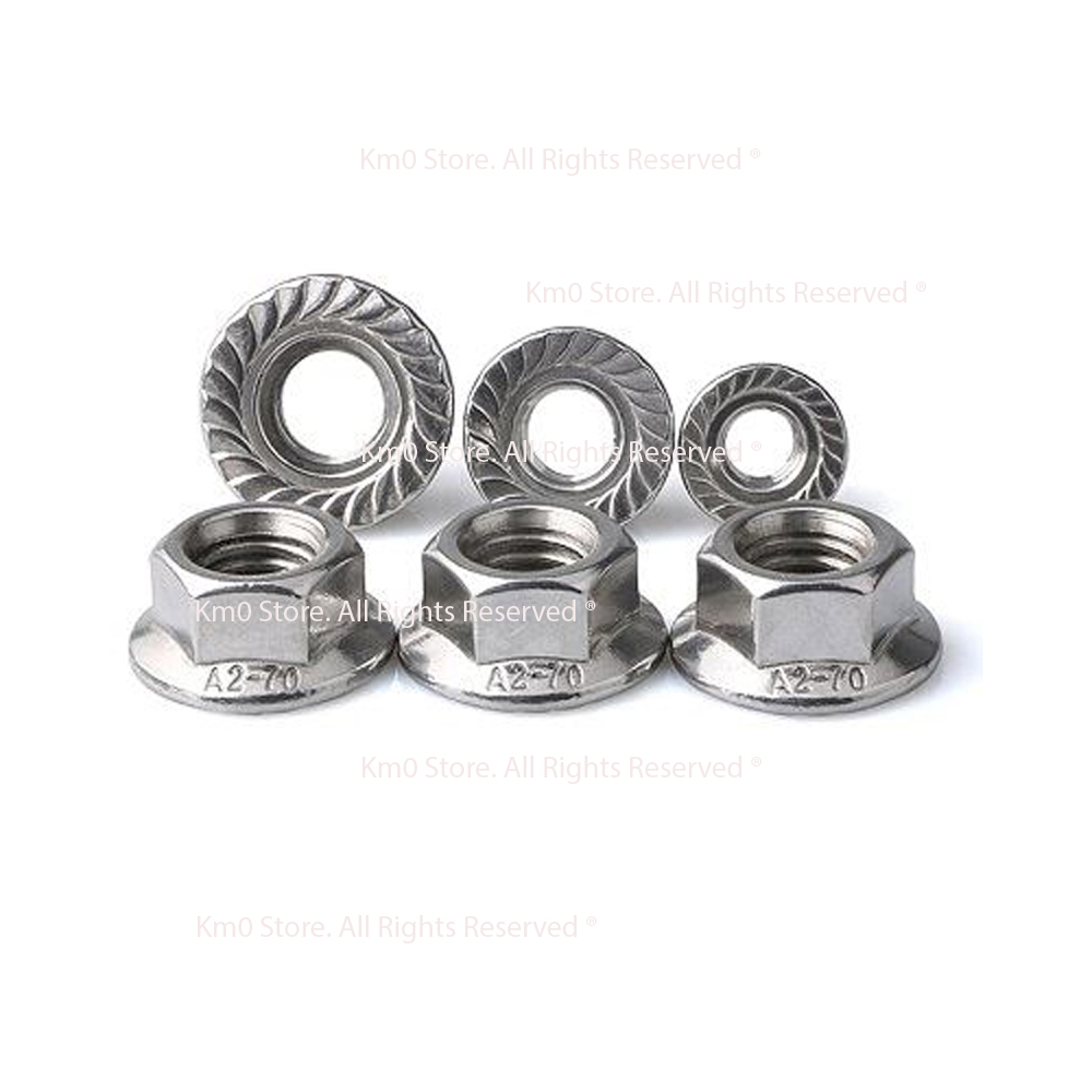 01 Con Tán Bông INOX 304 Size M4 (4 Li) - M12 (Li) HT213225