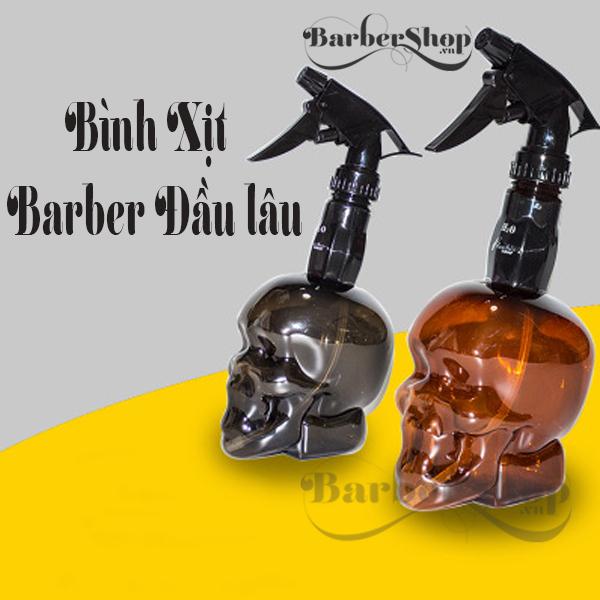 Bình xịt Barber đầu lâu