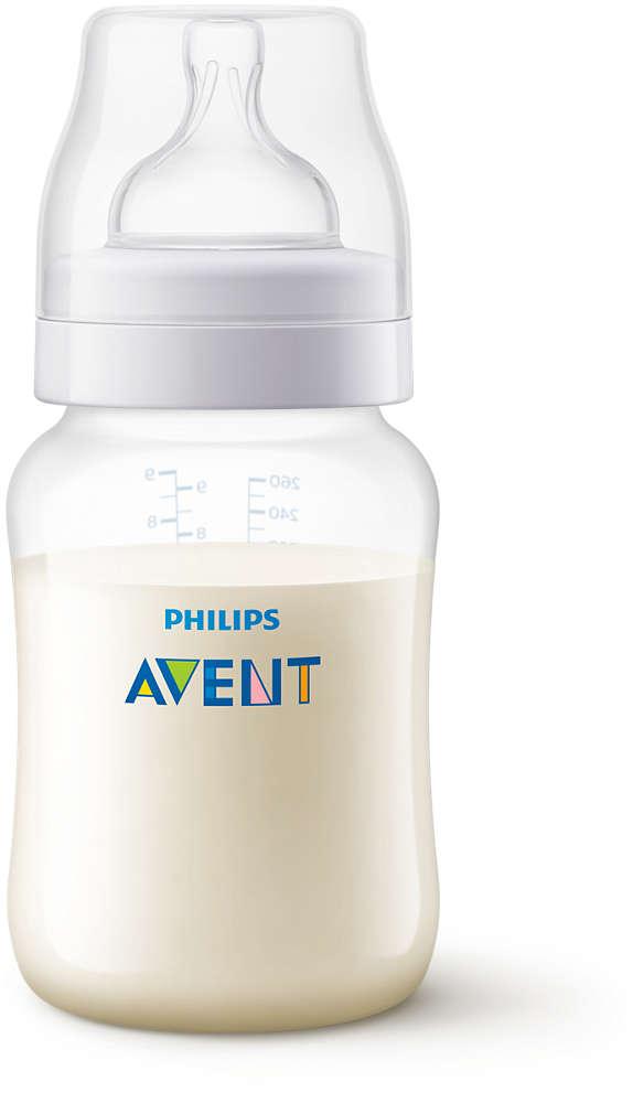 Bình sữa thiết kế cổ điển Philips Avent Classic 260ml - Núm số 2