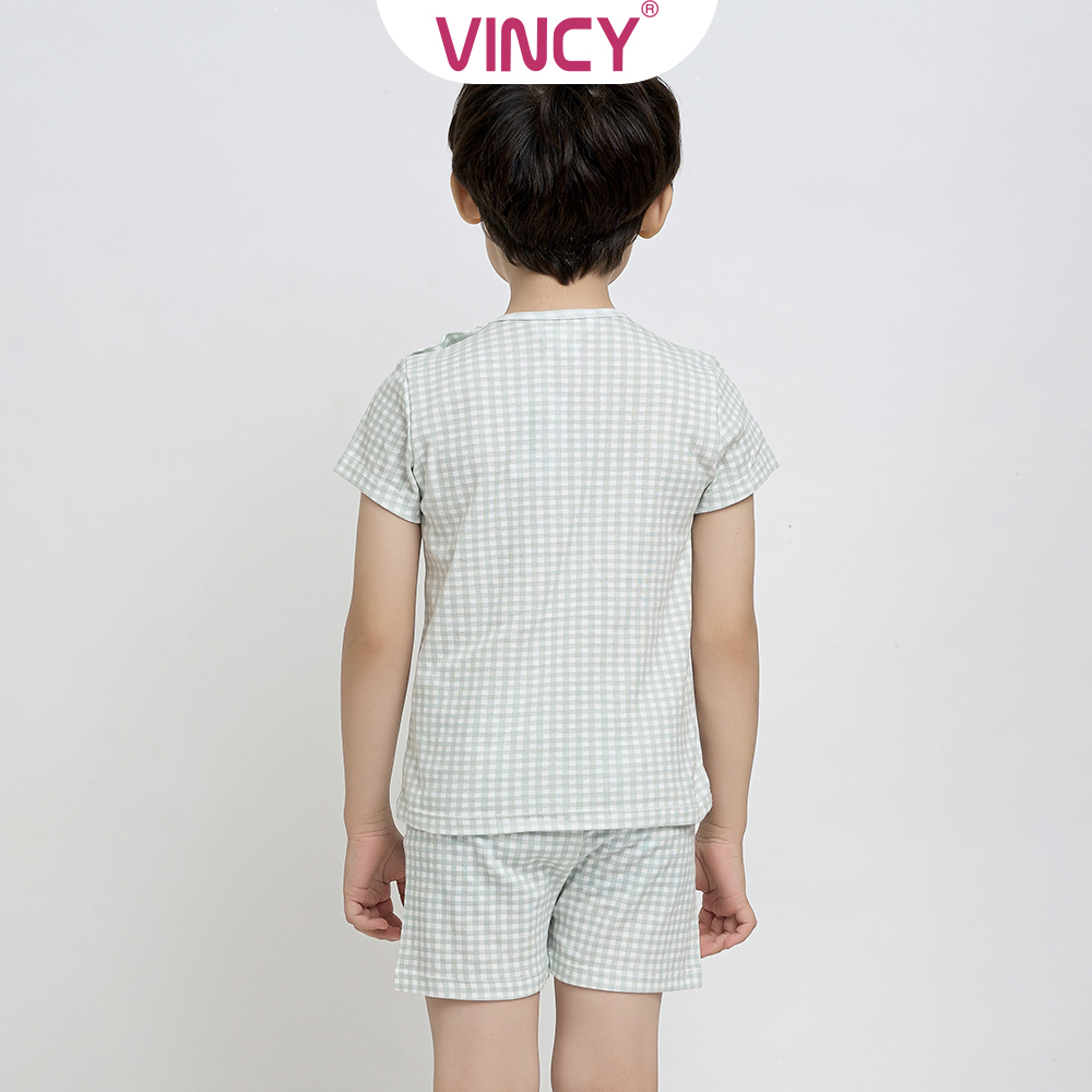 [Mua 3 giảm 20%, mua 2 giảm 15%] Bộ Đồ Short Thun Bé Vincy KST022S32