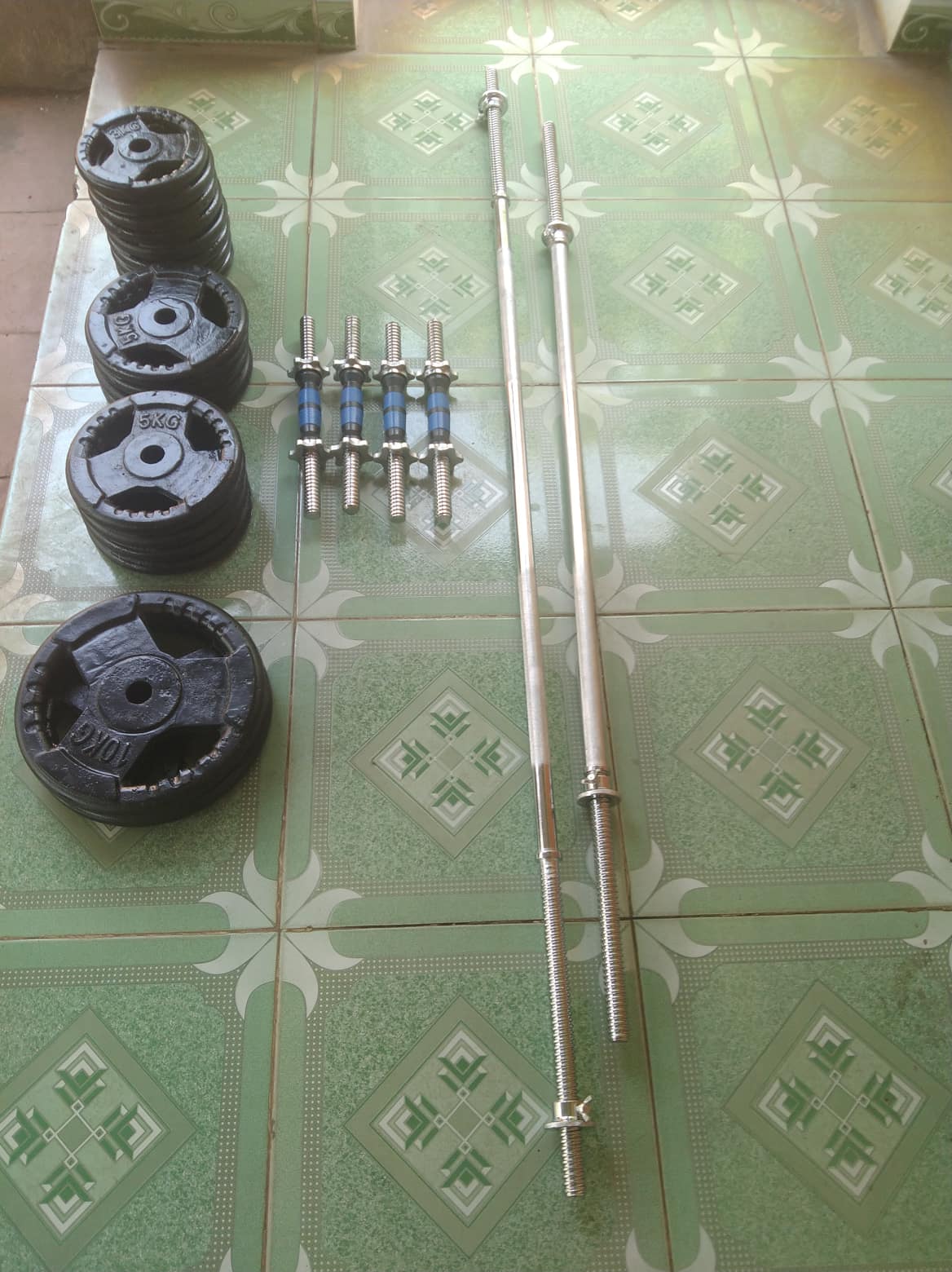 Thanh đòn ren xoắn phi 25 lắp bánh tạ 27
