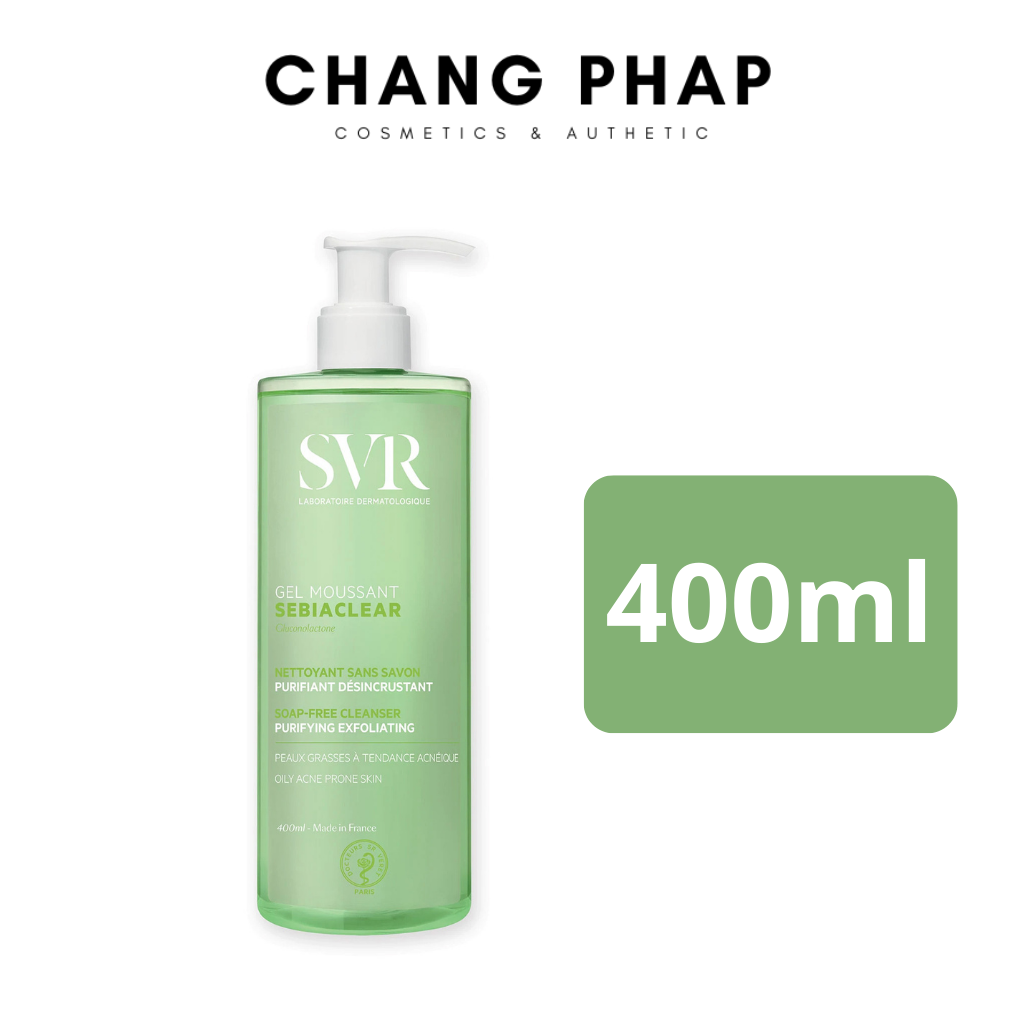 Sữa rửa mặt SVR Sebiaclear Gel Moussant 200ml - 400ml