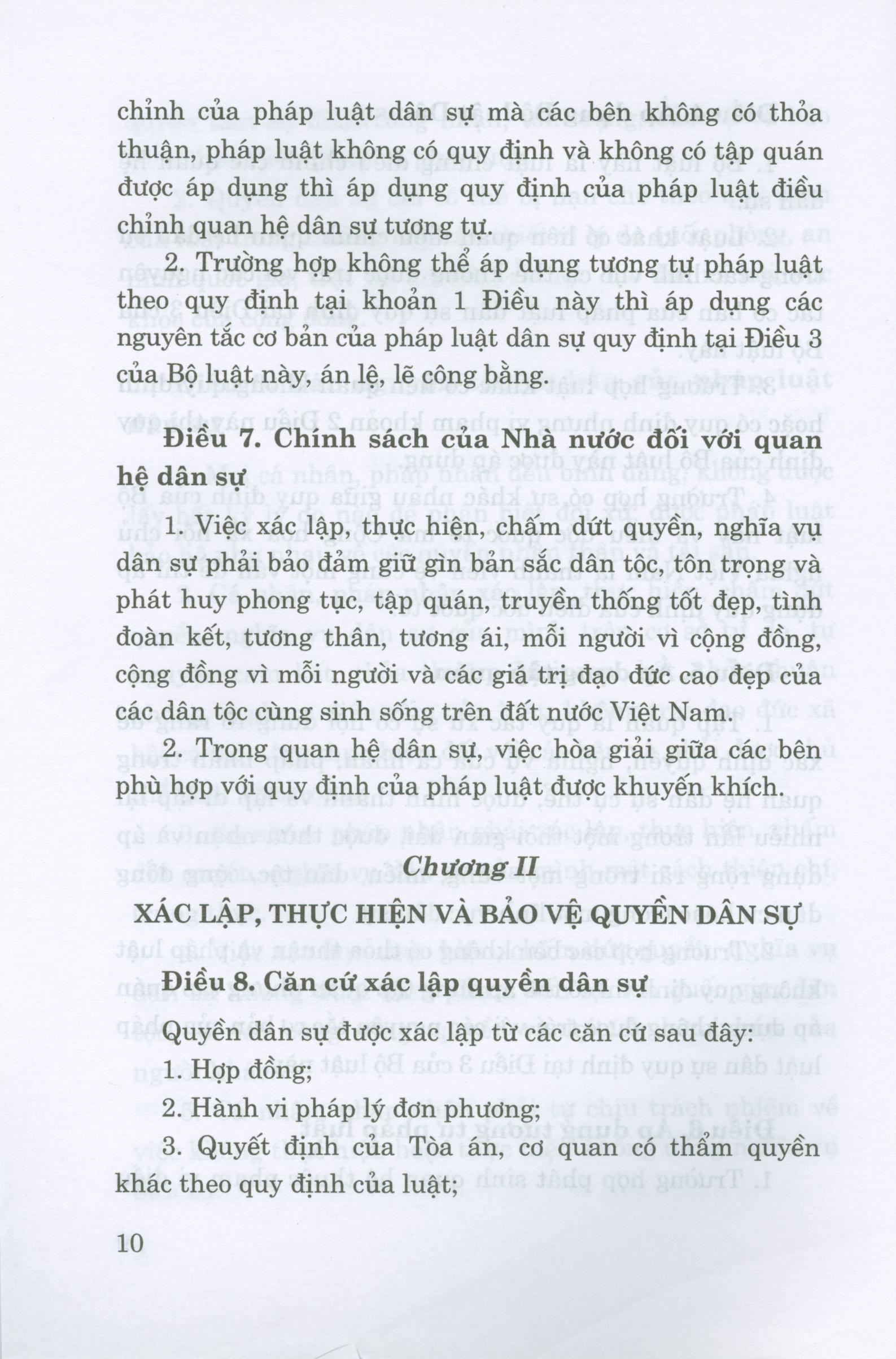 Bộ Luật Dân Sự (Hiện Hành)