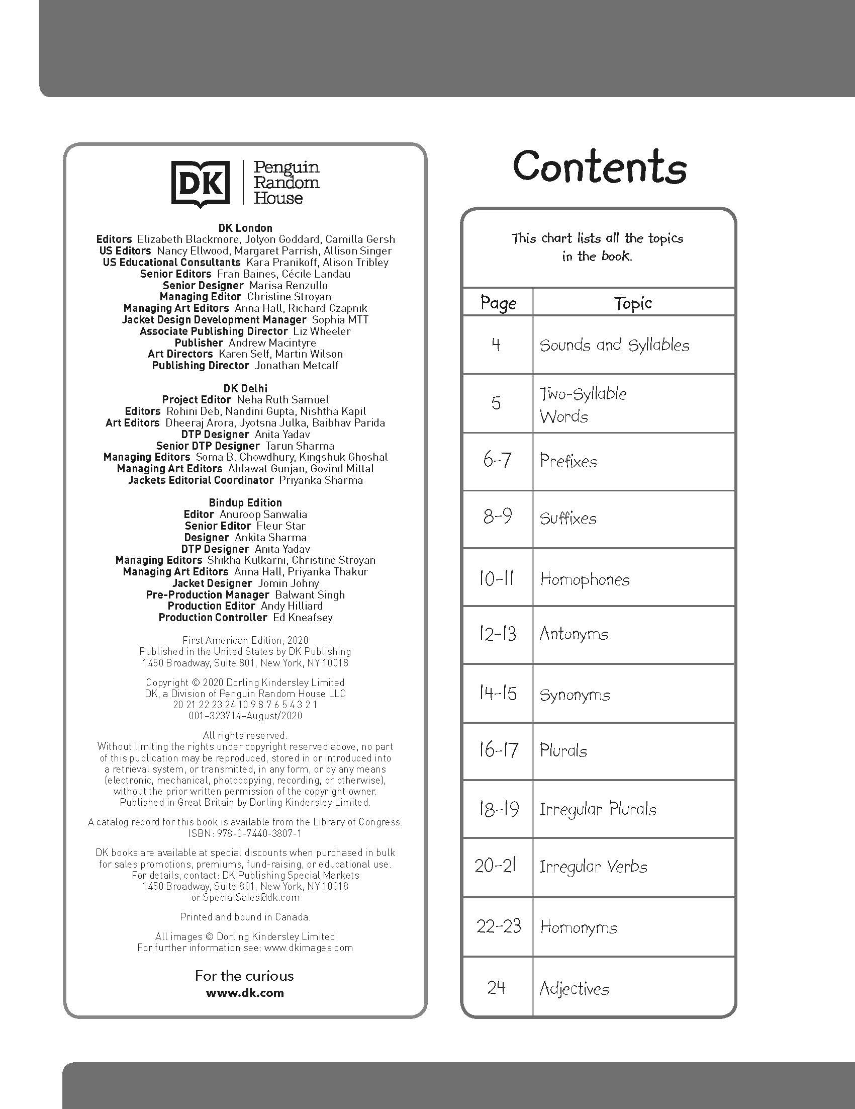 DK Workbooks Language Arts, Math and Science, Grade 2 ( sách đen trắng )