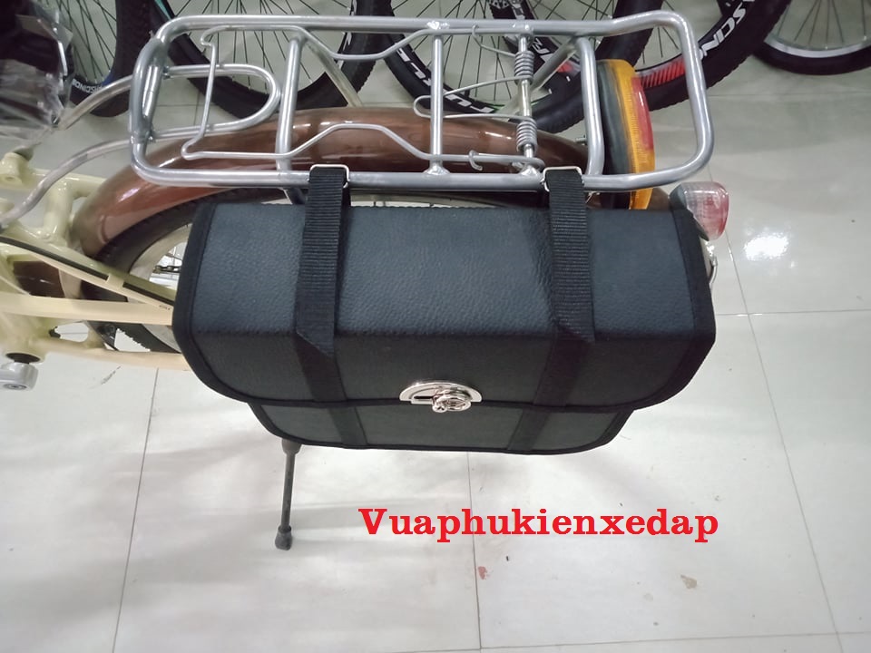 Túi da cao cấp treo xe đạp thể thao