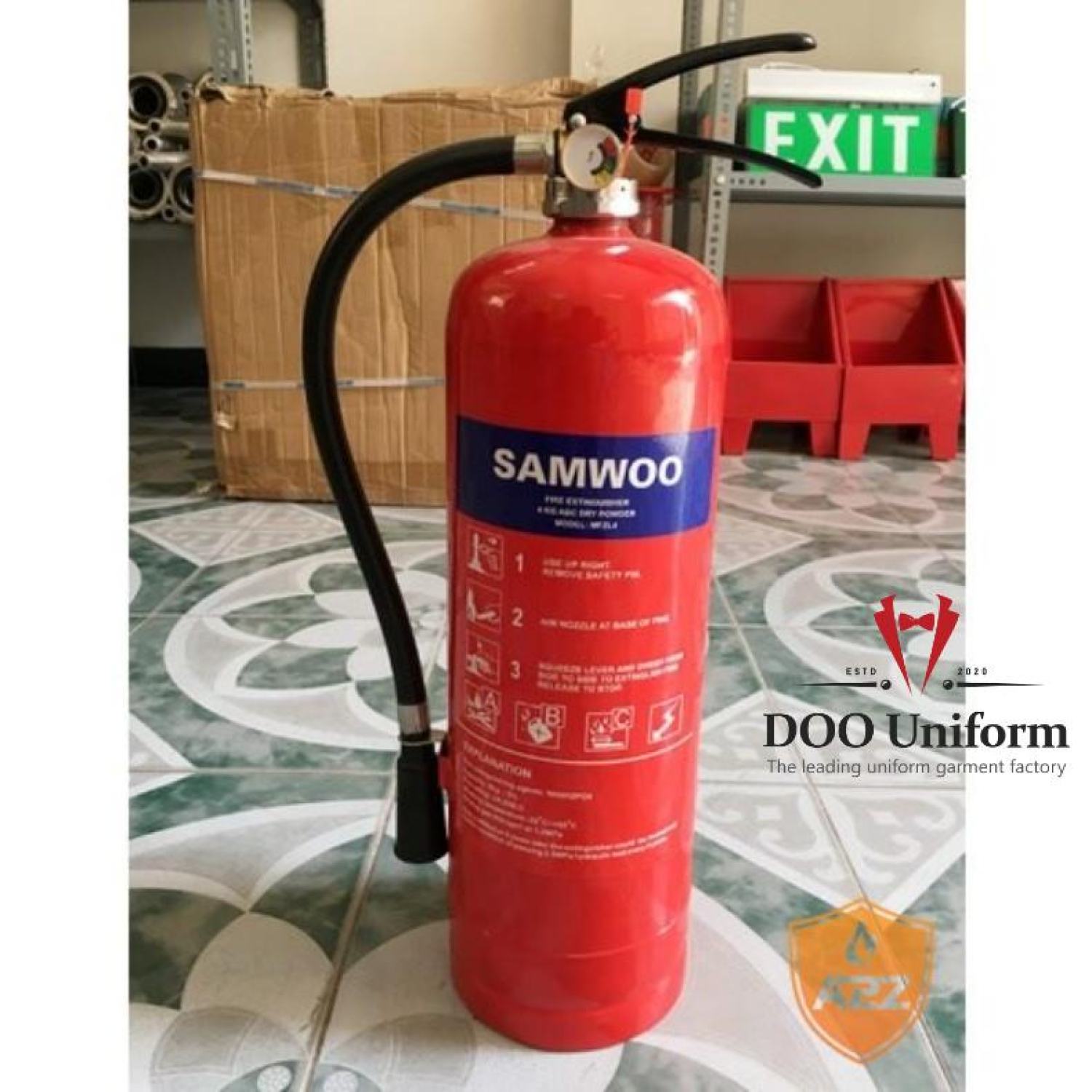 Bình ᴄhữa cháy bột 4kg abc – mfzl4 abc