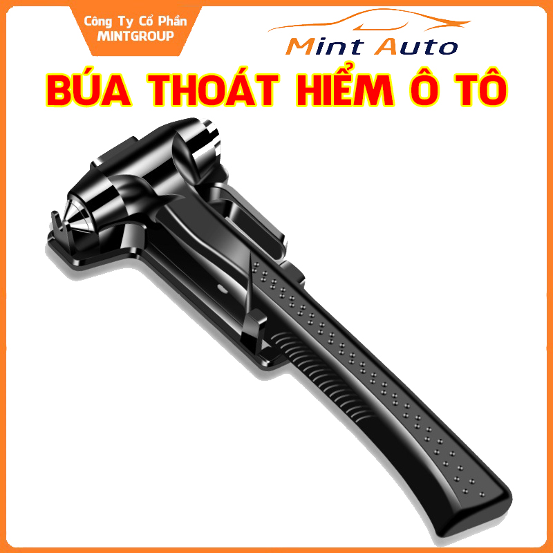 Búa thoát hiểm ô tô đa năng búa phá kính khẩn cấp dụng cụ thoát hiểm trên xe ô tô -TC Auto