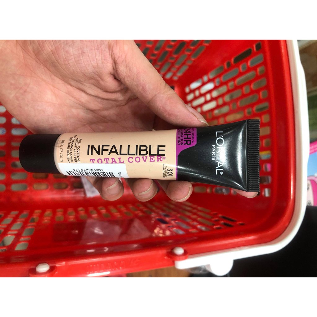 Kem Nền L'Oreal Infallible Total Cover 24Hr Foundation