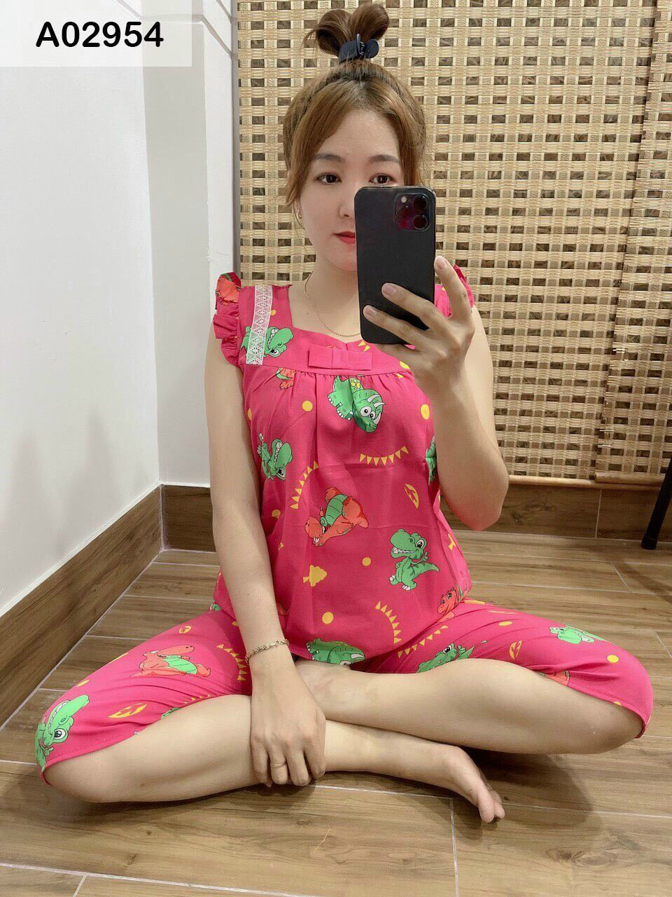 Set Bộ Kate Lụa Lững Dễ Thương