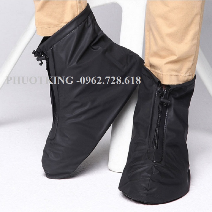 Ủng bọc giầy đi mưa H512 Sử dụng nhiều lần ( Size theo cỡ giầy - Cổ ngắn)