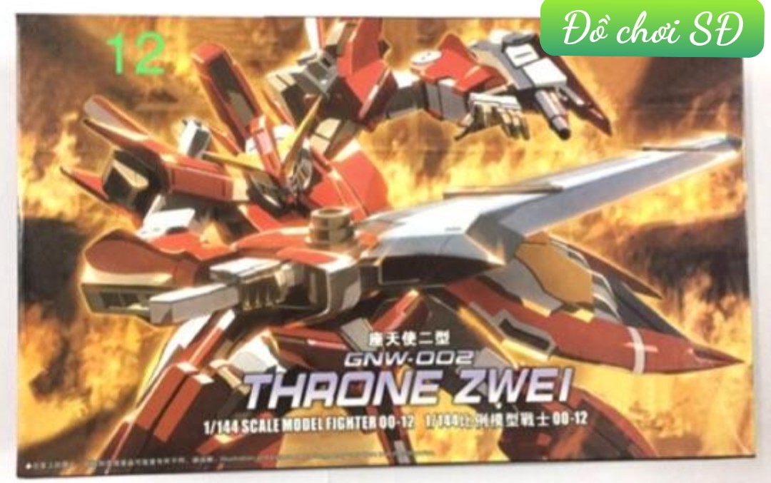 Gundam - hộp lắp ráp throne zwei 12