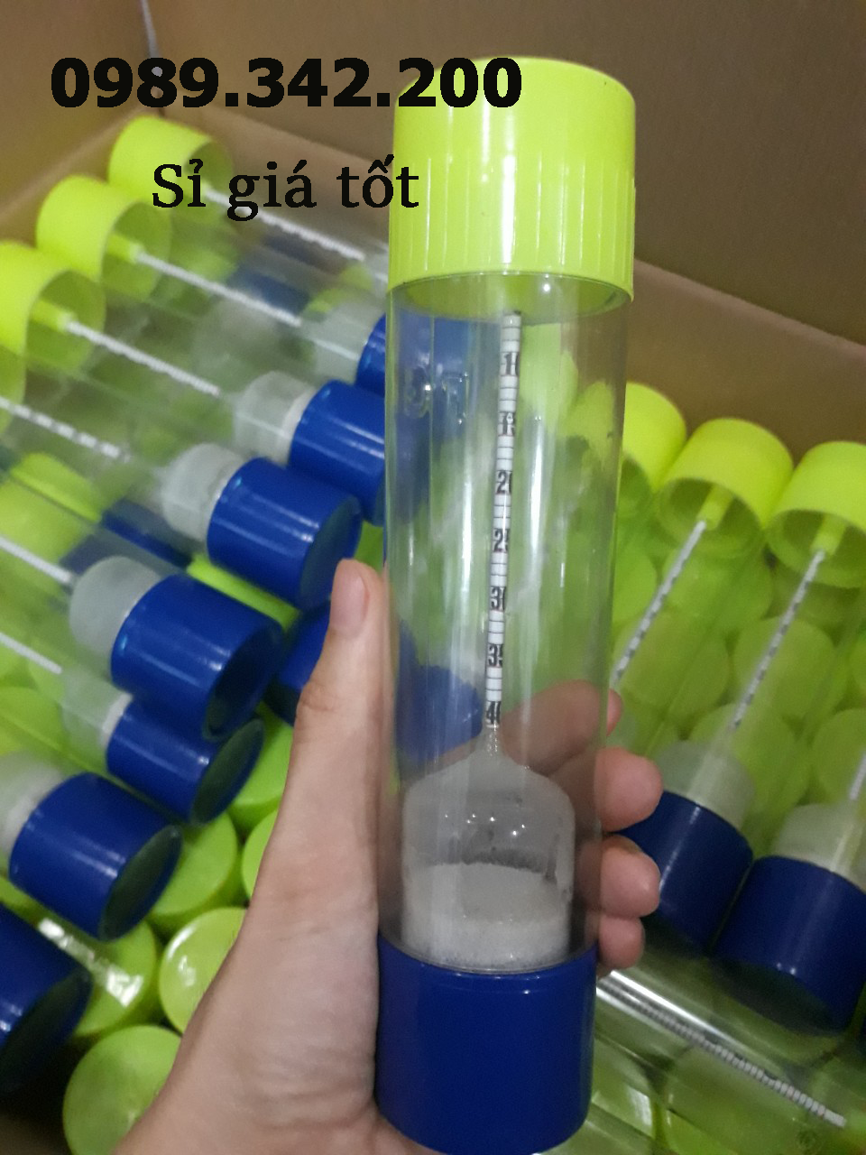Ống đo độ mặn việt nam lõi thủy tinh