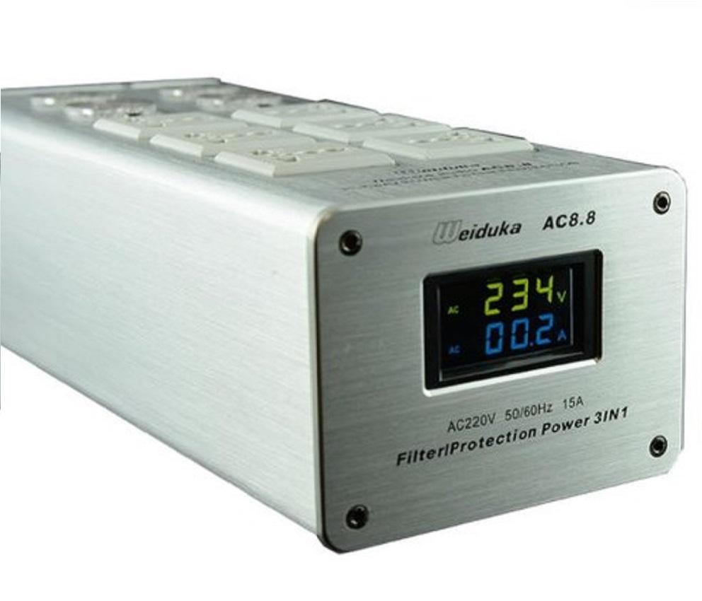 BỘ LỌC NGUỒN ĐIỆN SẠCH AUDIO WEIDUKA AC8.8 Advance cao cấp