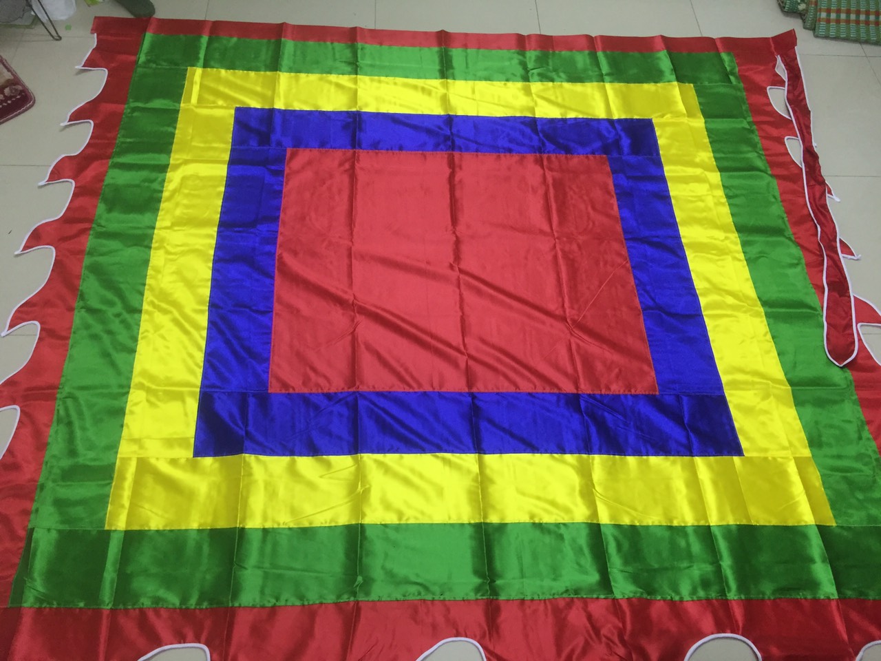 Cờ Ngũ Sắc, Cờ Thần Loại 2.5x2.5m