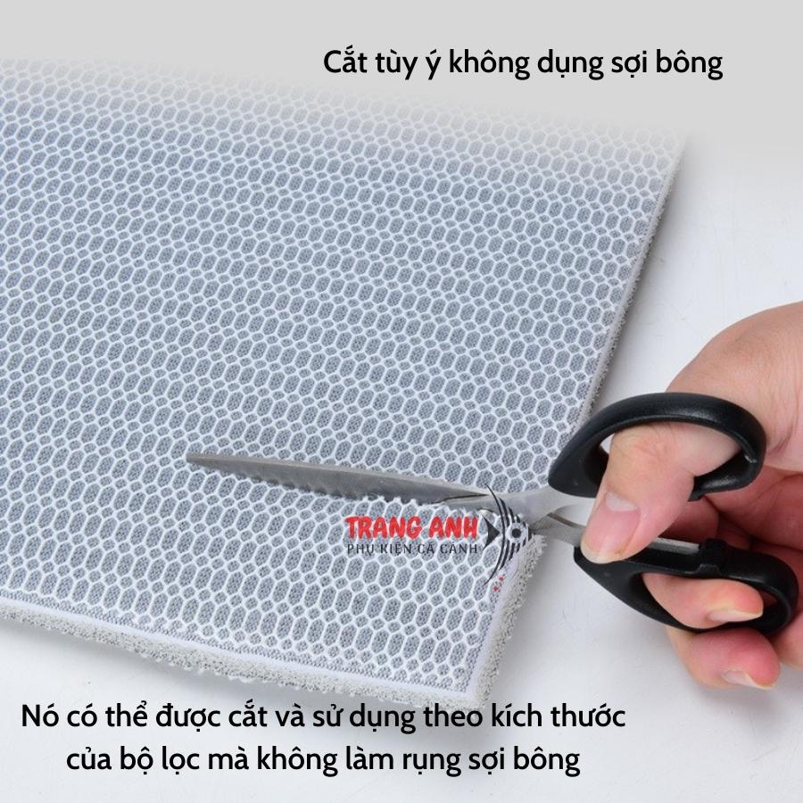 Bông lọc 6D - Bông lọc bể cá thế hệ mới