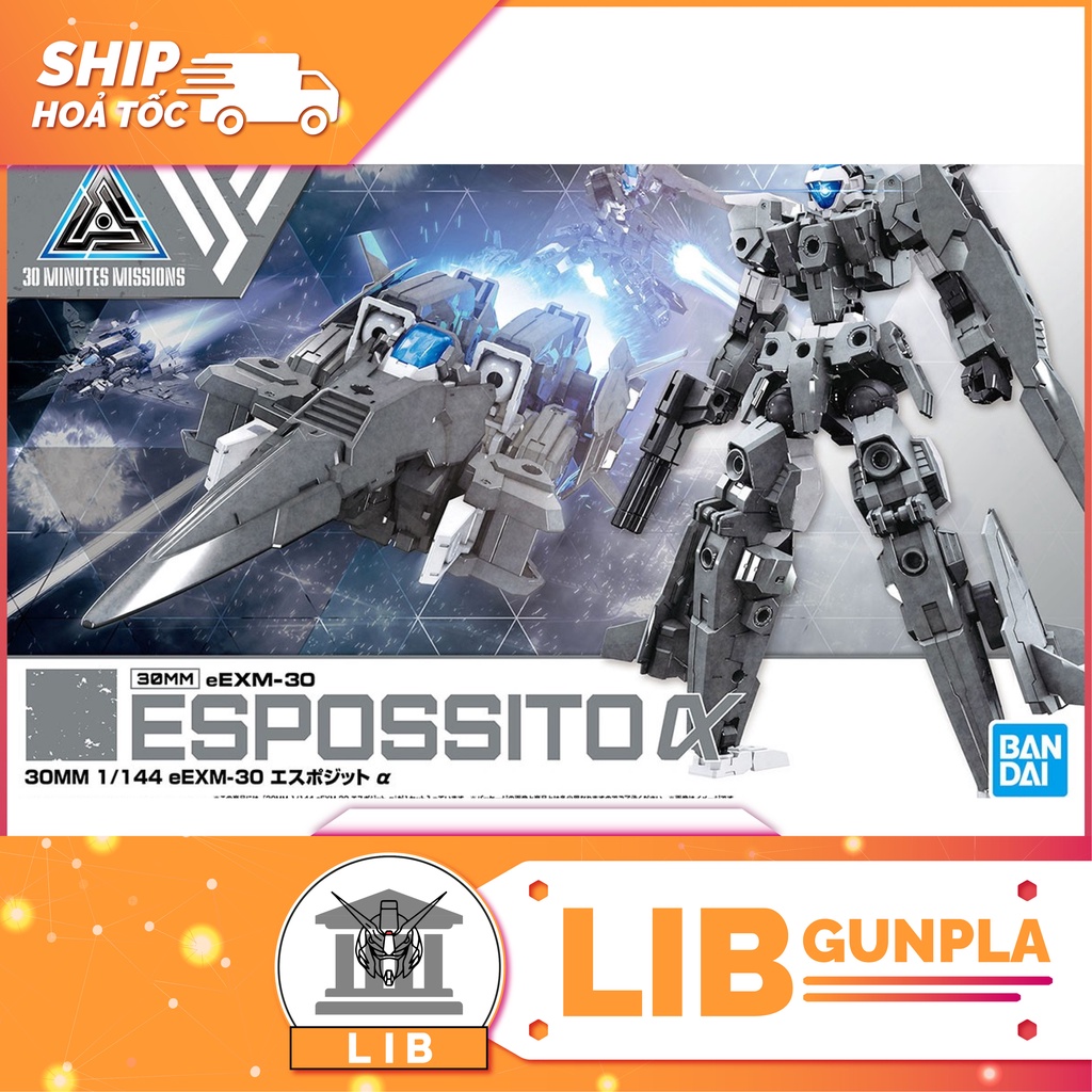 Mô hình lắp ráp bandai 30mm eexm-30 espossito alpha