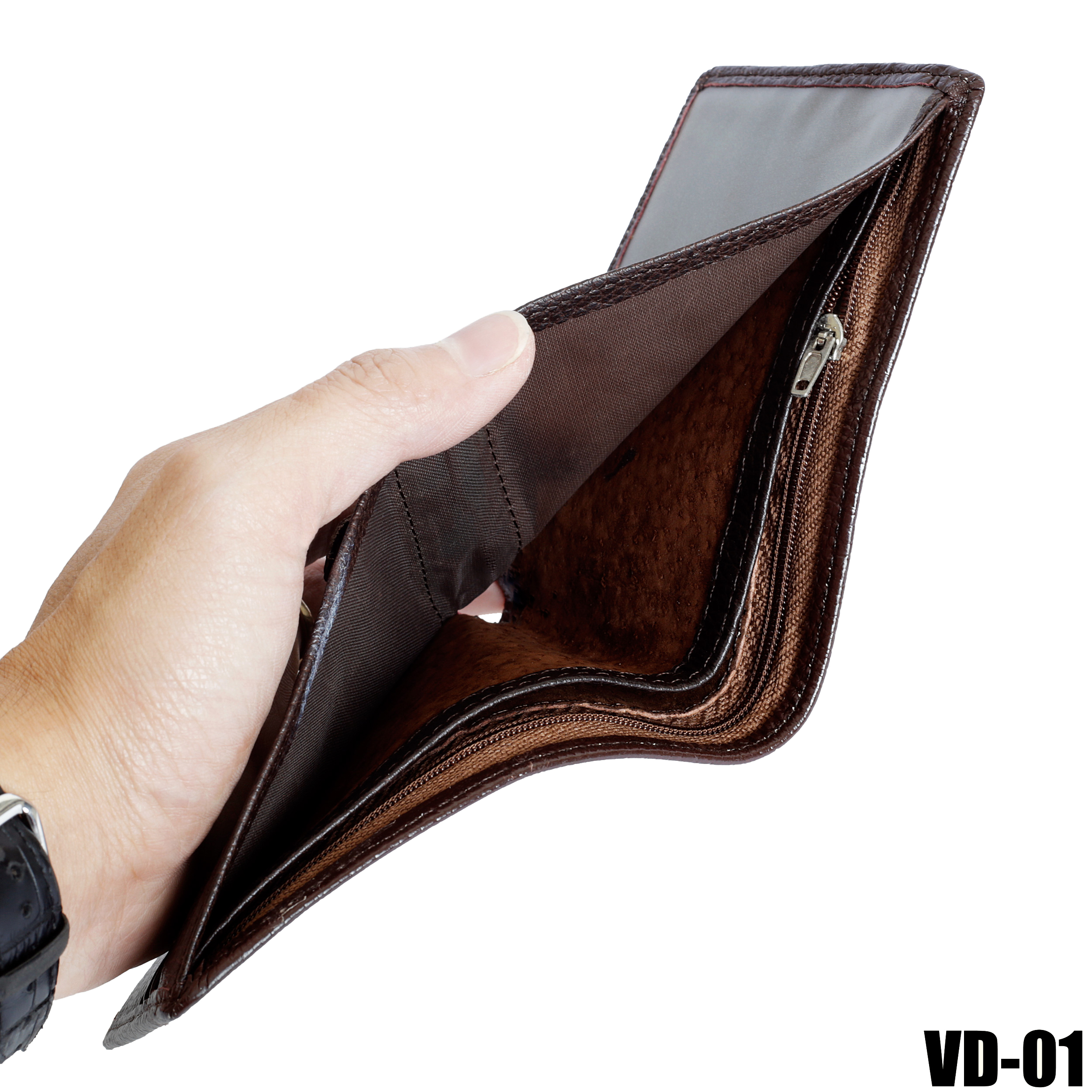Ví bỏ túi Da bò SMARTMEN VD-01