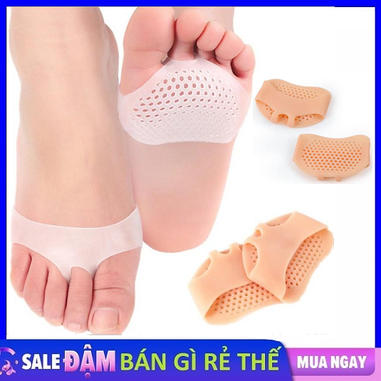 [HCM]Tổ Ong Gel Silicon Đế Lót Chân Trước Tấm Bảo Vệ Cho Giày Cao Gót Nữ Giày Nửa Bàn Chân Miếng Đệm Ngón Chân Chèn Chống Nứt Chăm Sóc Bàn Chân Đau
