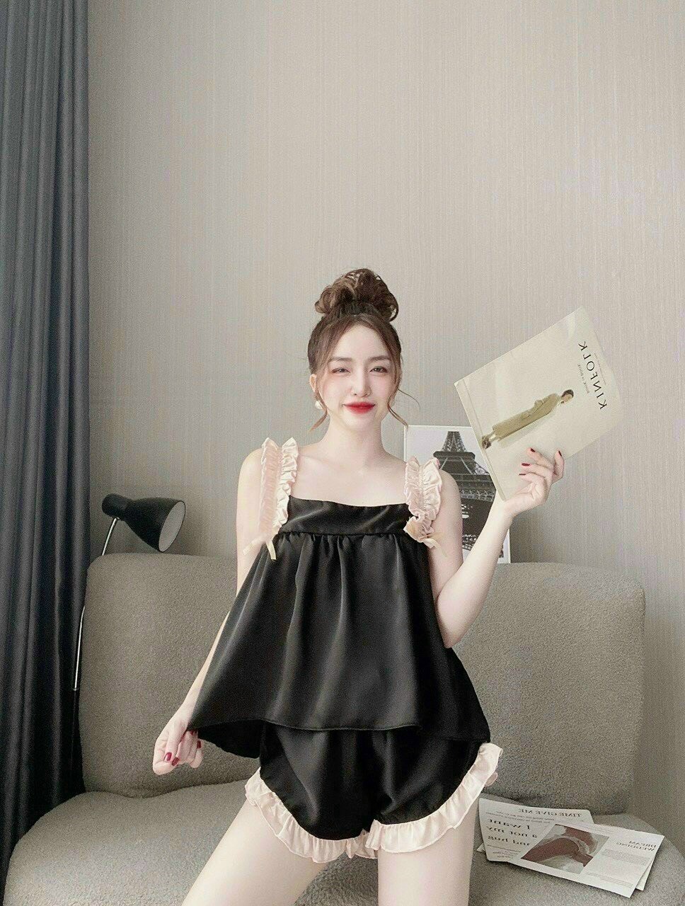 ĐỒ BỘ PHI LỤA MỀM MẠI QUYẾN RŨ FREESIZE DƯỚI 58KG